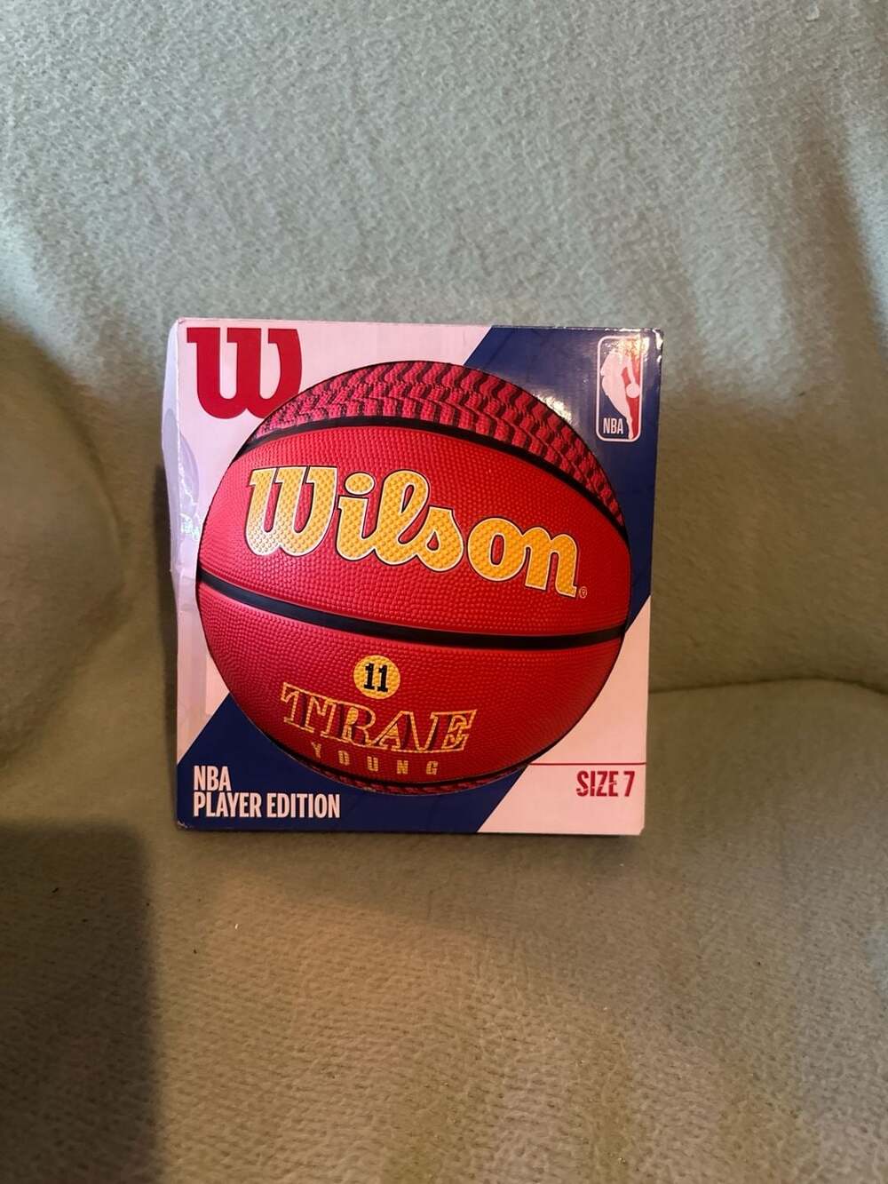 Wilson NBA Player Edition Trae Young Atlanta Hawks Basketball Size 7